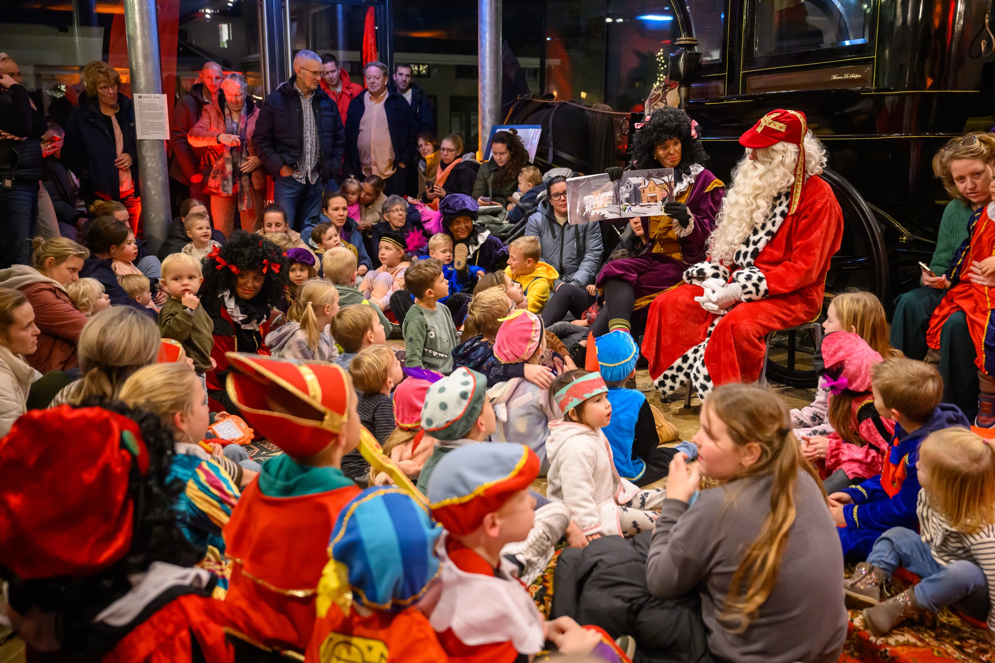 Voorlezen Sint
